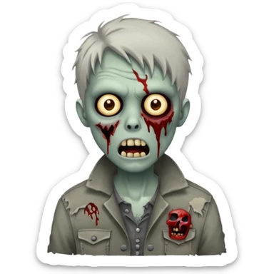 Singing Zombie\ sticker