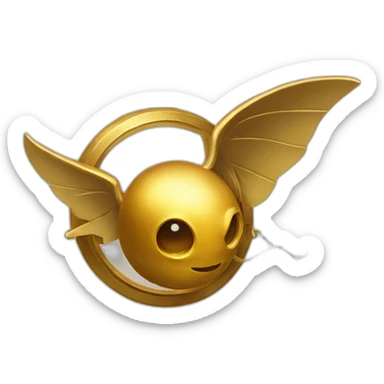 Golden snitch sticker