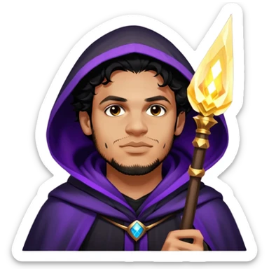 Obsidian Mage sticker