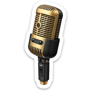 microphone sticker
