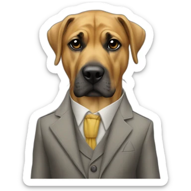 Canario con traje sticker