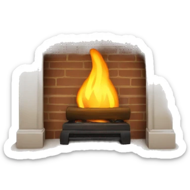 fireplace mantle sticker