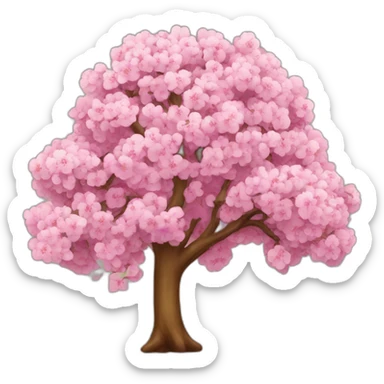 Arbre cerisier sticker