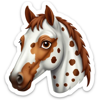 appaloosa horse sticker