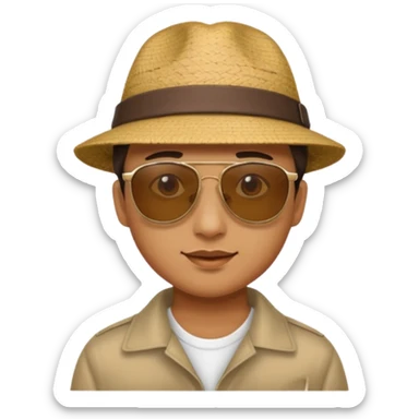 Take away the man sticker