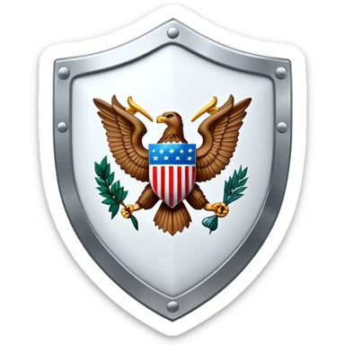 The American shield sticker