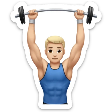 reverse pulldowns exercise sticker