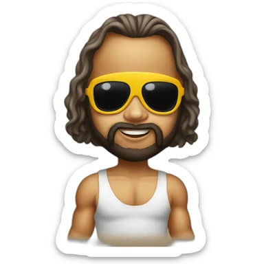 Randy Savage as a baby sticker