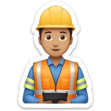 council worker sticker