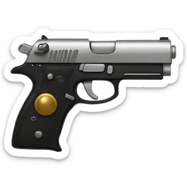 Pistola sticker