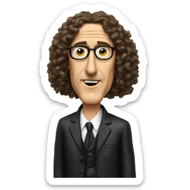 Weird Al Yankovic sticker