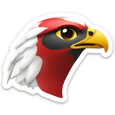 Parfum Falcon red sticker