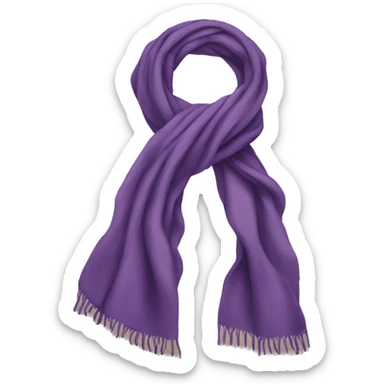 Scarf sticker