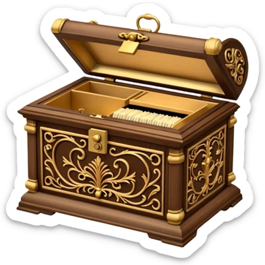 Music box from The Conjuring movie sticker