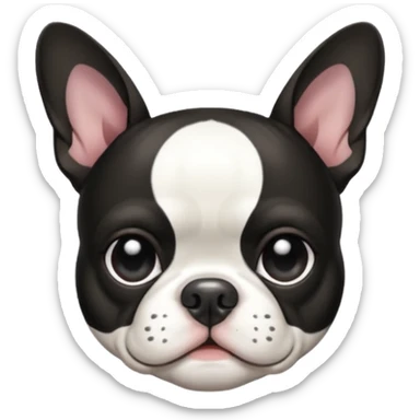 Boston terrier sticker