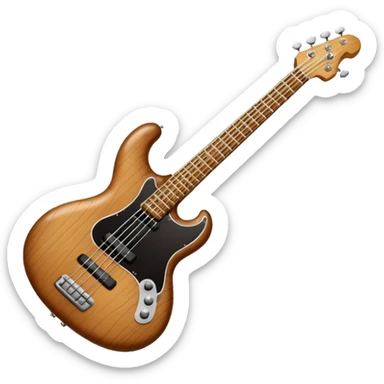 create emoji gitar bass sire marcus sticker