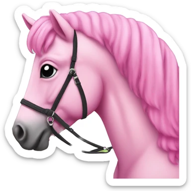 Pink pony club sticker
