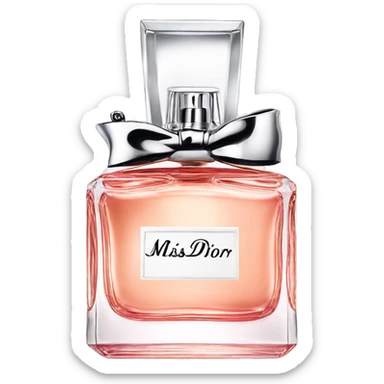 Miss dior perfume sticker