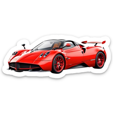 Pagani huayra sticker