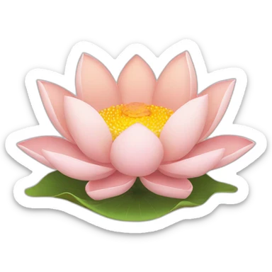 Lotus sticker