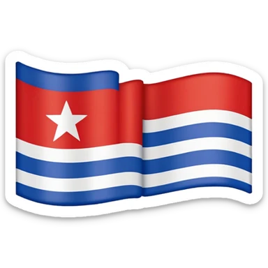 Create Yugoslavia emoji flag sticker