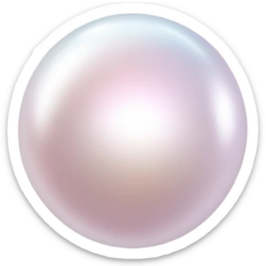 pearl light pink  sticker