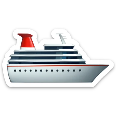 The Ship cruise sticker