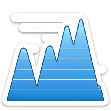 a graph with a negative slope. The graph is named 36 sticker