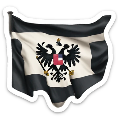 Prussia flag sticker
