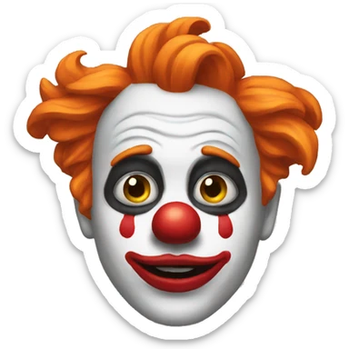 payaso sticker