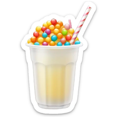 Boba sticker