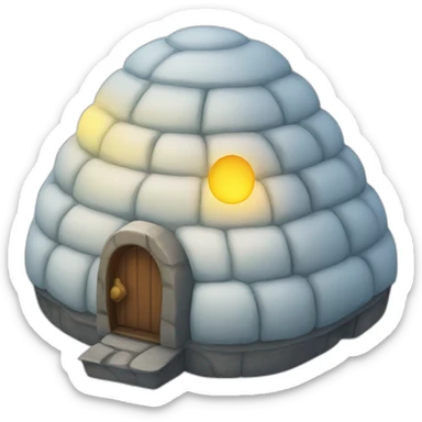 igloo clow sticker