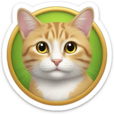 Un chat qui fait un doigt d'honneur sticker