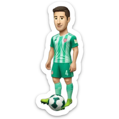 Lewandowski foot sticker