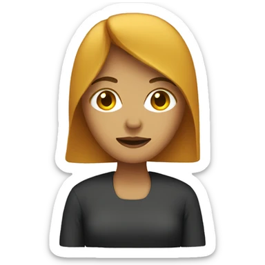 Faceless Woman sticker