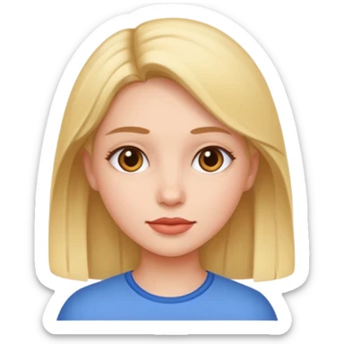 Enfants portrait fille  sticker