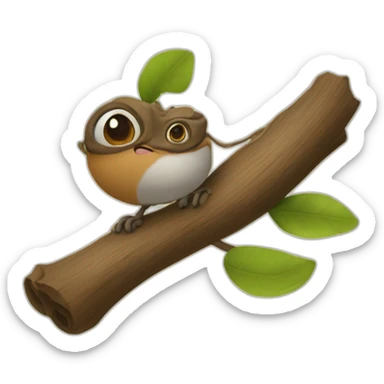 Un-caca-qui-bois sticker