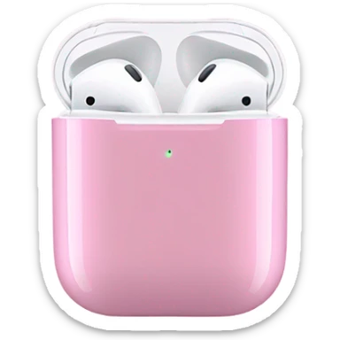  Pink aesthetiс AirPods  sticker