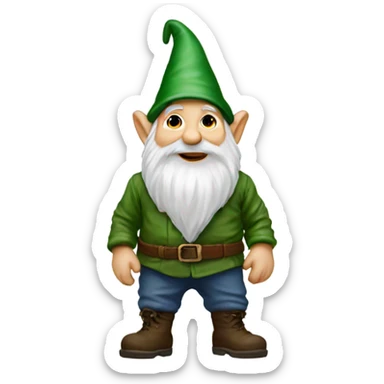 Garden gnomes sticker