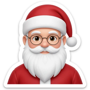 Santa Claus tanfong sticker