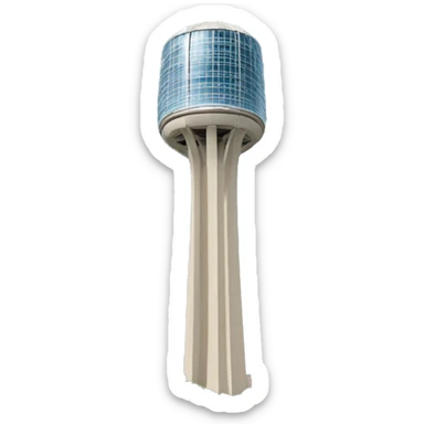 Reunion tower Dallas sticker