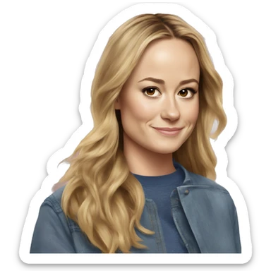 brie larson sticker