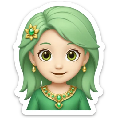 i want to create an emoji of paisa from league of legends with the chibi style sticker