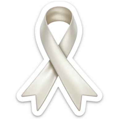 bone cancer ribbon sticker