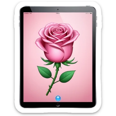 je veux un iPad rose  sticker