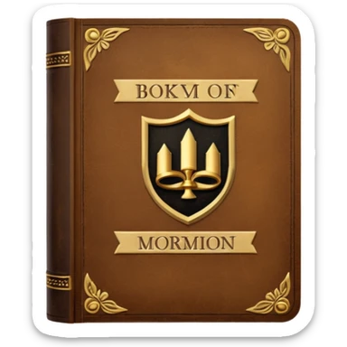 book of mormon sticker