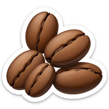 Espresso beans sticker