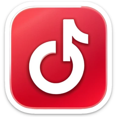 tiktok logo koji sija i ima transparentnu pozadinu sticker