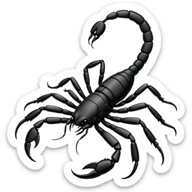 cute scorpion sticker