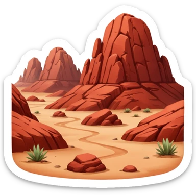 Mars (planet) sticker